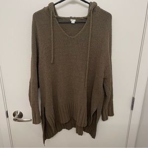 Aerie Olive Green Knit Sweater